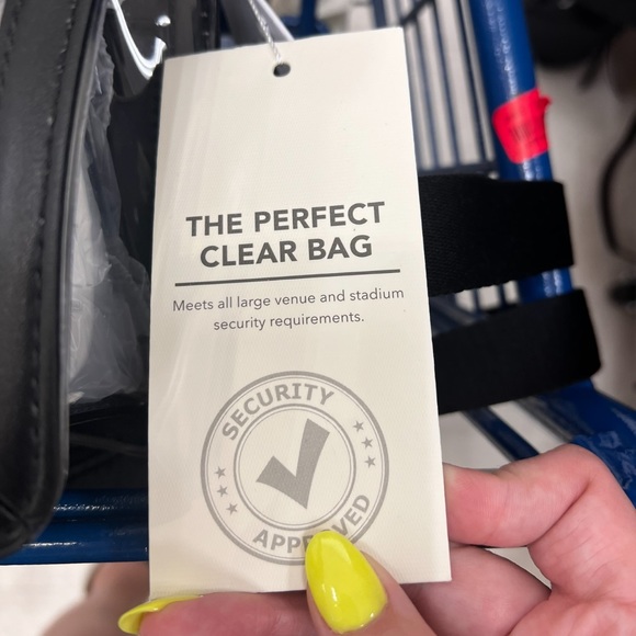 SECURITY APPROVED Clear Bag -Meets all large venue and security requirements - Picture 2 of 2